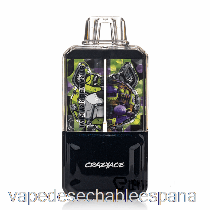 Vape Desechable España Crazyace B15000 Desechable Fresa Kiwi